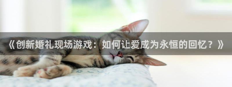 鼎点娱乐注册测速：《创新婚礼现场游戏：如何让爱成为永恒的回忆